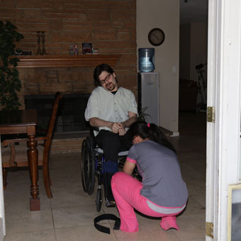 Thumb Slide - Paraplegia Quadriplegia
